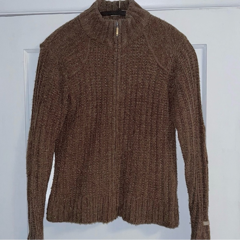 Women's Columbia River Resort Chunky Cable Knit Sweater sz Small